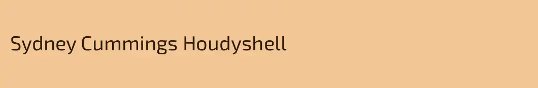 Sydney Cummings Houdyshell